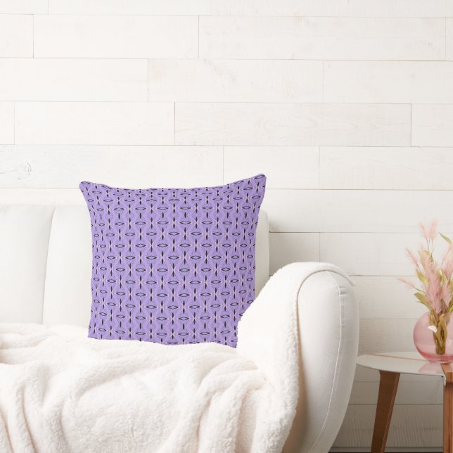 Lavande décorative moderne et Coussin noir (Canapé)