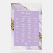 Lavande d'encre Lux Abstraite Siège ID990 (Recto)