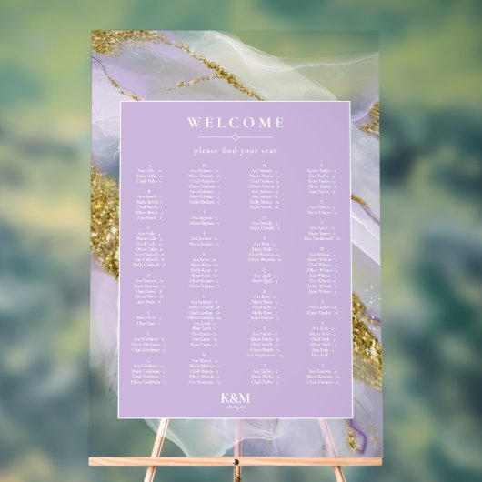 Lavande d'encre Lux Abstraite Siège ID990 (Neutre)