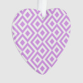 Lavande en forme de coeur et ornement de méandre b (devant)