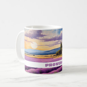Lavande en Provence voyage mug