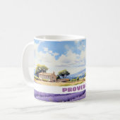 Lavande en Provence voyage mug (Devant gauche)