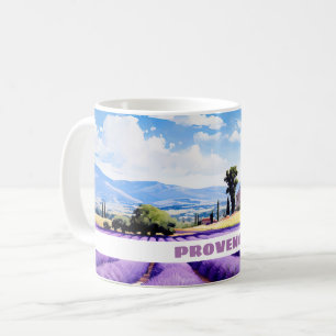 Lavande en Provence voyage mug