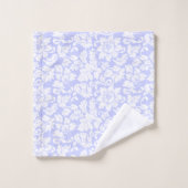 Lavande Et Damas Blanc (Gant de toilette)
