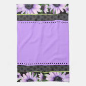 Lavande et dentelle serviette de cuisine (Vertical)