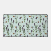 Lavande et papillons sur verre de mer (Recto)