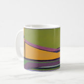 Lavande et tasse de café orange (Devant gauche)
