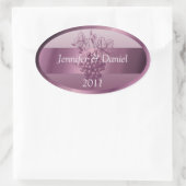 Lavande Étiquettes de vin personnalisés (Sac)