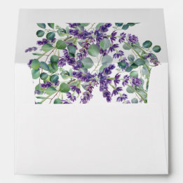 Lavande Eucalyptus Floral Mariage élégant