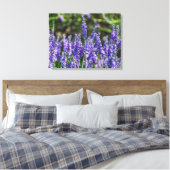 Lavande fleurit vers le haut fermeture impression  (Insitu(Chambre))