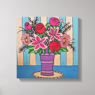 Lavande Fleurs Étiquettes Impression