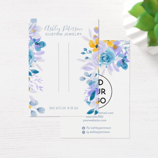 Lavande floral chic bijoux écran (Bureau)