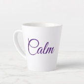 Lavande Flower Calme Mug (Angle gauche)