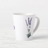 Lavande Flower Calme Mug (Angle droit)