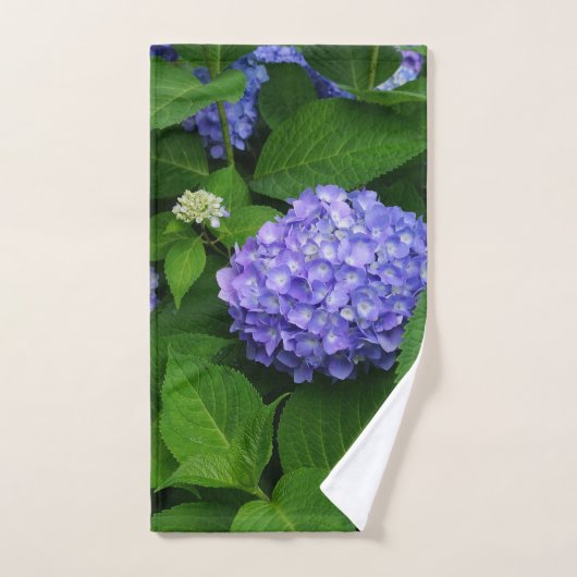 Lavande Hydrangea (Serviette à main)