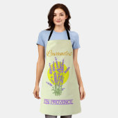 Lavande in de Provence Schort (Gedragen)