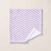 Lavande molle MonoZag (Gant de toilette)