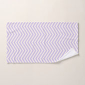 Lavande molle MonoZag (Serviette à main)