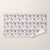 Lavande Mystique Boho Lavender Lune et Potions (Serviette à main)