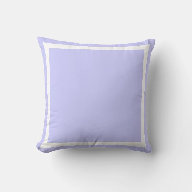 Lavande pastel de couleur vive Lumineuse coussin v (Recto)