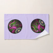 Lavande Pelouse Bowls, Serviette à main (Serviette à main)