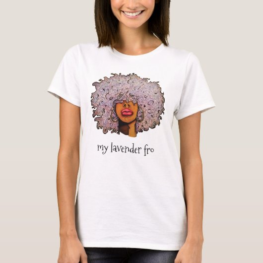 Lavande pour le T-shirt de base (Devant)