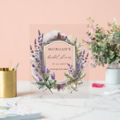 Lavande Regal Fête des mariées florale (Mariage)