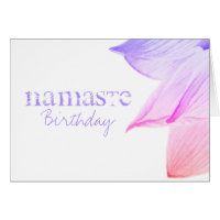 *~* Lavande rose Anniversaire Lotus Namaste