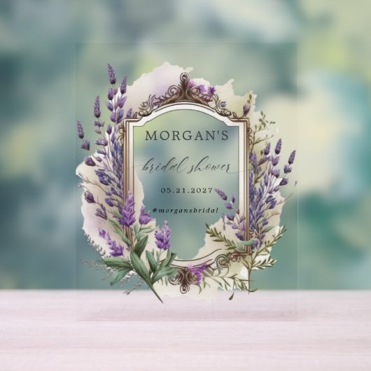 Lavande Royale Fleurs Mariage (Neutre)
