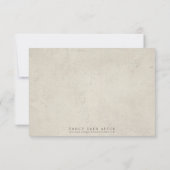 Lavande rustique Mason Jar RSVP | Mariage (Dos)