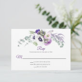 Lavande violette blanc RSVP (Debout devant)