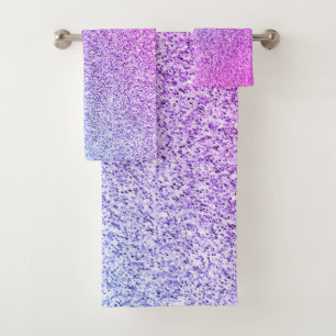 Lavande violette bleu faux parties scintillant sci