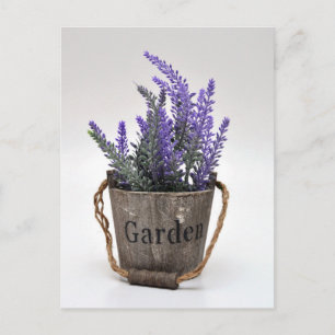 lavander briefkaart