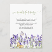 Lavander Vlinders Botanisch Informatiekaartje (Voorkant)