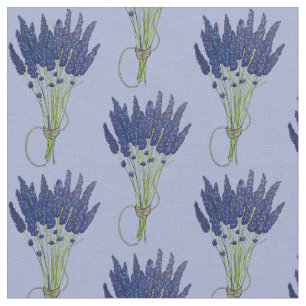 Lavandula Lavender Bunch Herb Paarse bloemtuin Stof
