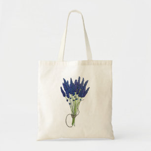 Lavandula Lavender Bunch Herb Paarse bloemtuin Tote Bag