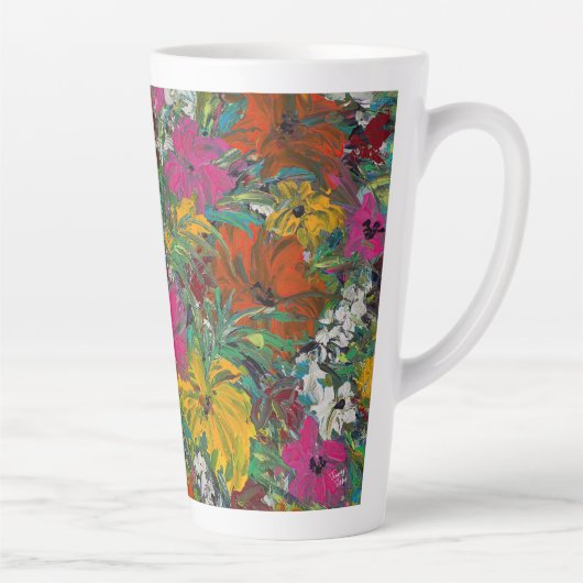 Lavanya Floral Latte Mok (Rechts)
