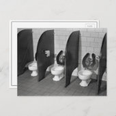 Lavatory Facilities, 1943 Briefkaart (Voorkant / Achterkant)