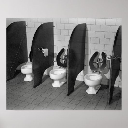 Lavatory Facilities, 1943. foto Poster (Voorkant)