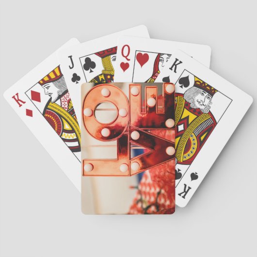 LAVE (Big Red Lettering) Pokerkaarten (Achterkant)