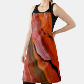 Lave coulée dans différentes nuances de tablier ro (Insitu)