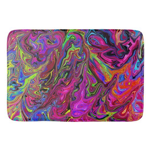 Lave de tapis de bain de couleurs (Devant)