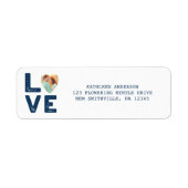 LAVE Grafisch Heart Photo Return Label (Voorkant)