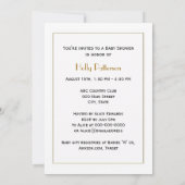 LAVE grafische tekst - Faux Gold Kaart (Achterkant)