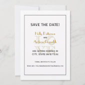 LAVE grafische tekst - Faux Gold Kaart (Achterkant)