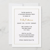 LAVE grafische tekst - Faux Gold Kaart (Achterkant)