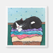 Lave Jour Nap - Aimant Chat (Devant)