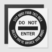 Lave-linge AUCUNE ENTRÉE Laver les mains Carte mag (Devant / Derrière)