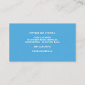 Lave-linge Carte de visite (Dos)