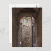 Lave-linge séché en Toscane carte postale (Devant / Derrière)